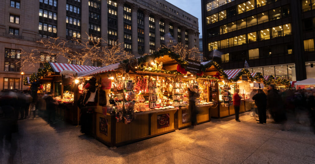 best Christmas markets in the USA - Christkindl market Chicago
