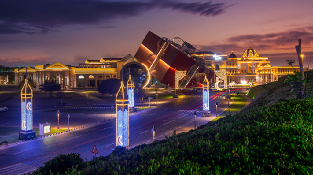 Explore the Villaggio Mall Venice Replica